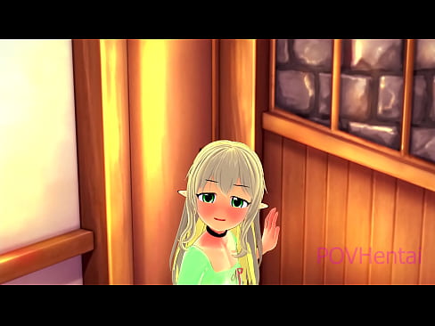 ❤️ (Spąstai) Elfų tarnaitė padeda nusiprausti veidą. ☑ Anal video prie mūsų ❤